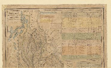 Mapa Corográfico de la Provincia de Socorro. 1850