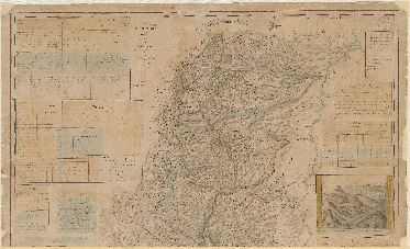 Mapa Corográfico de la Provincia de Córdova. 1852