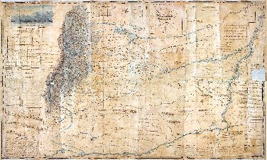 Mapa Corográfico de la Provincia de Casanare. 1856