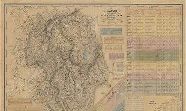 Mapa Corográfico de la Provincia de Tunja. 1850
