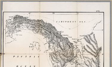 Map of an exploration for an inter-oceanic canal by way of the Rivers Atrato and San Juan in New Granada, 1866
