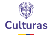 Logo Ministerio de las Culturas, las Artes y los Saberes