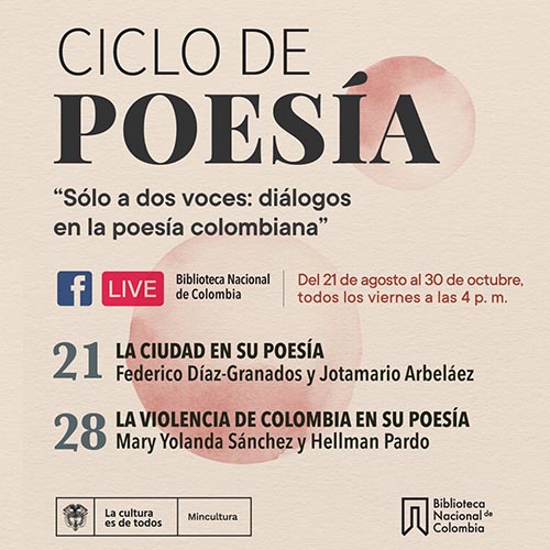 La violencia de Colombia en la poesía Mary Yolanda Sánchez y Hellman Pardo
