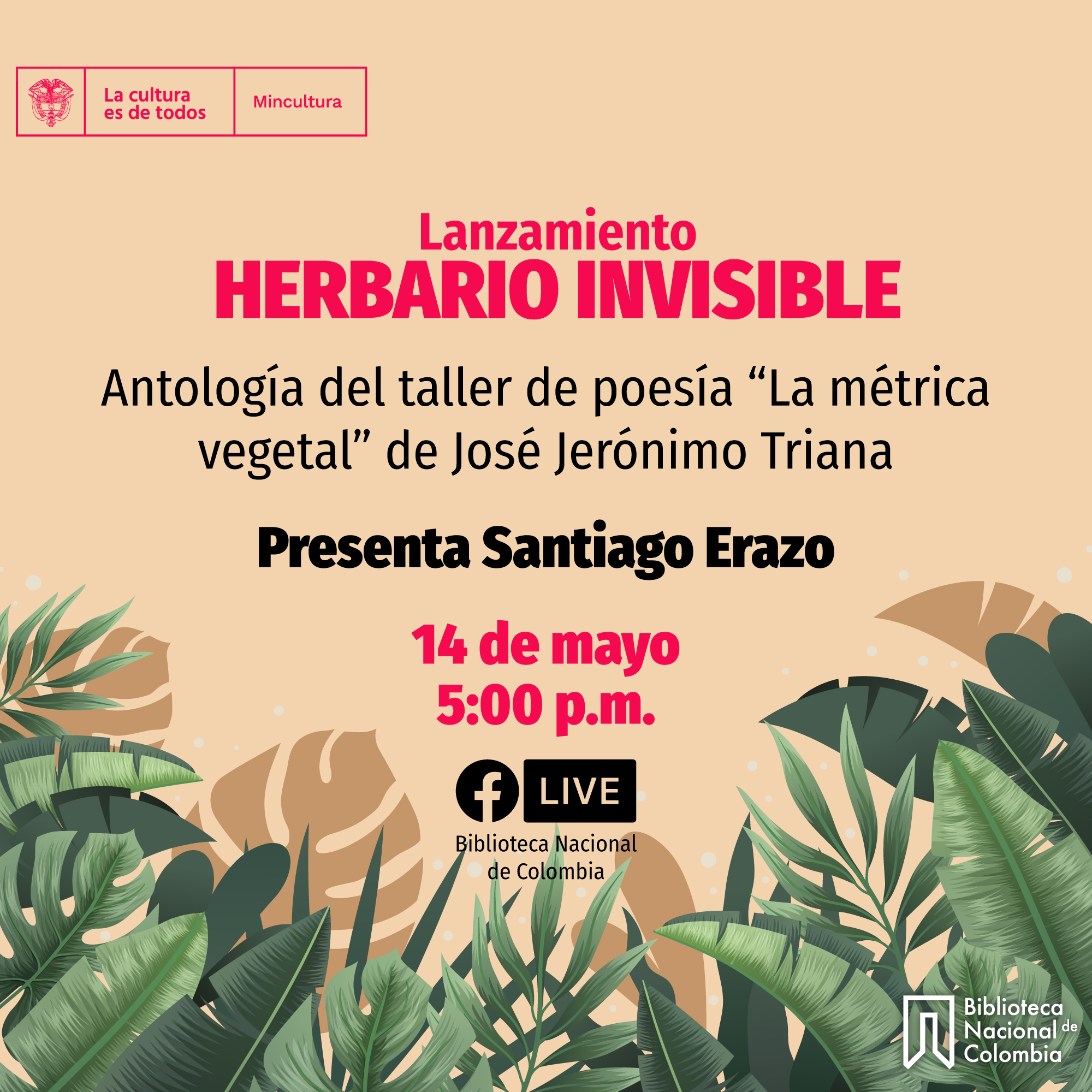 “Herbario invisible” Antología del taller de poesía 