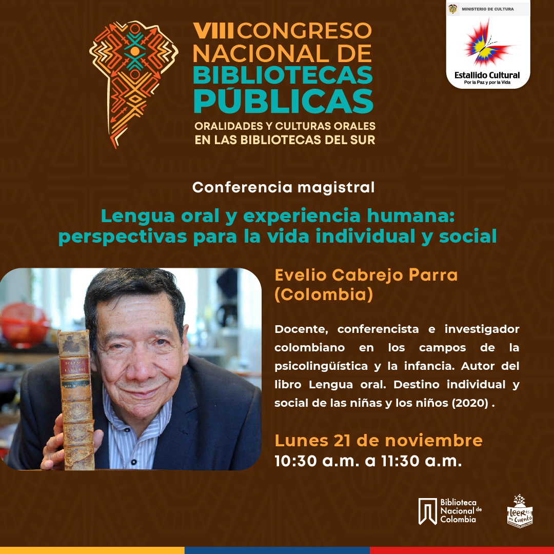 Conferencia magistral - Congreso Bibliotecas Públicas 2022