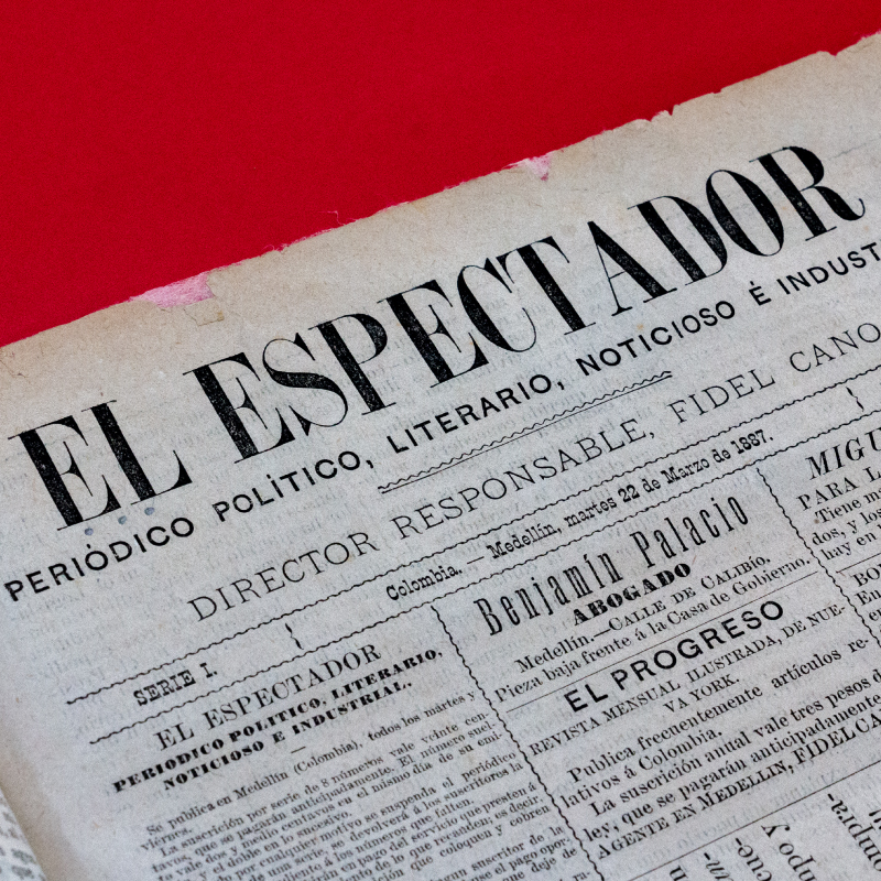 Visita guiada | Colección hemerográfica. Prensa del siglo XIX