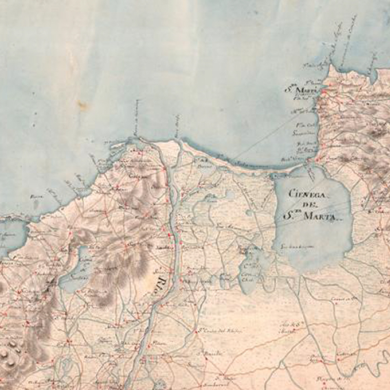 Tiempo de mapas | Cartografía e ingeniería en la era de las revoluciones: mapas y obras de Vicente Talledo y Rivera en España y el Nuevo Reino de Granada 
