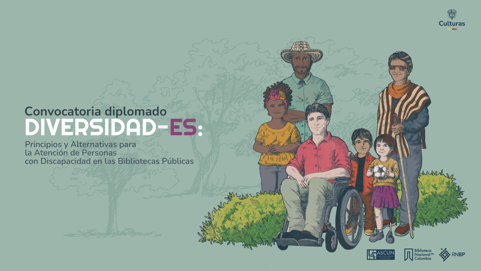 Ya están abiertas las inscripciones para el diplomado virtual ‘Diversidad-Es: Principios y Alternativas para la Atención de Pers