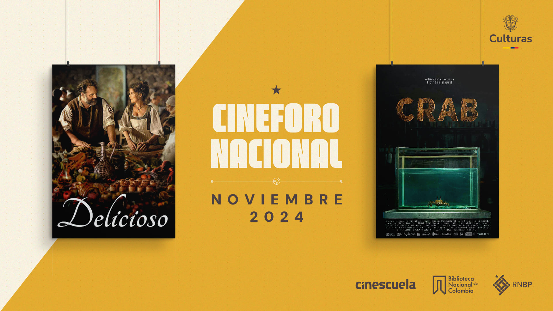 ¡Prográmese para la jornada de Cineforo Nacional de noviembre! 