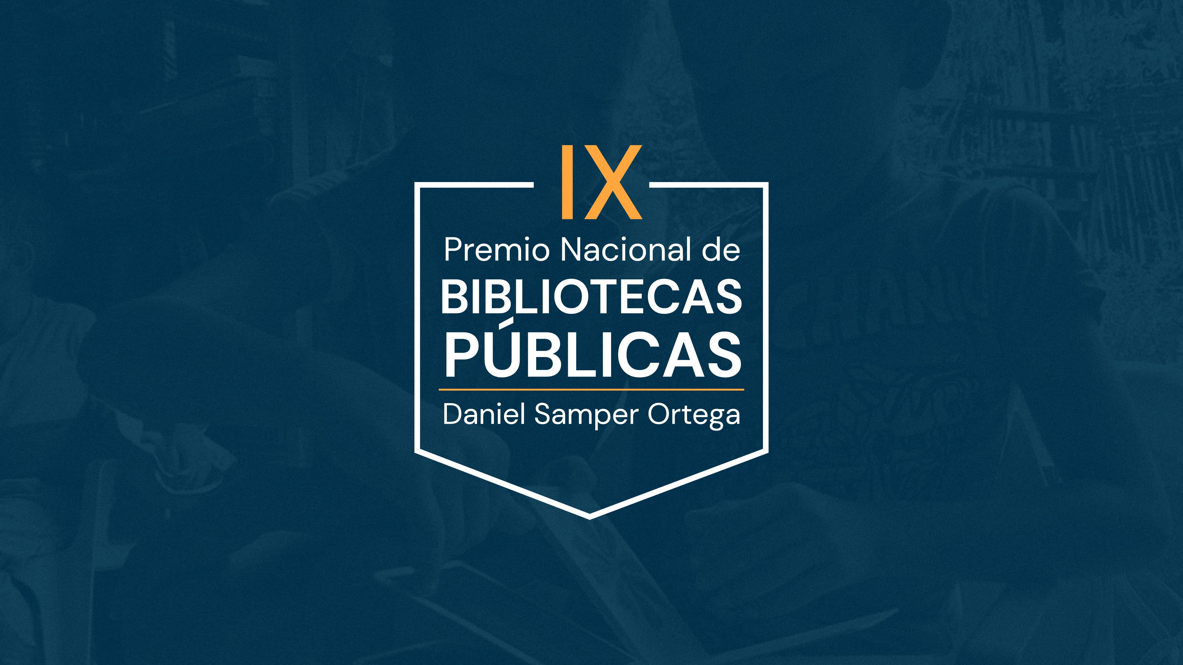 Pieza gráfica invitando a bibliotecas postuladas al IX Premio Nacional de Bibliotecas Públicas ‘Daniel Samper Ortega’