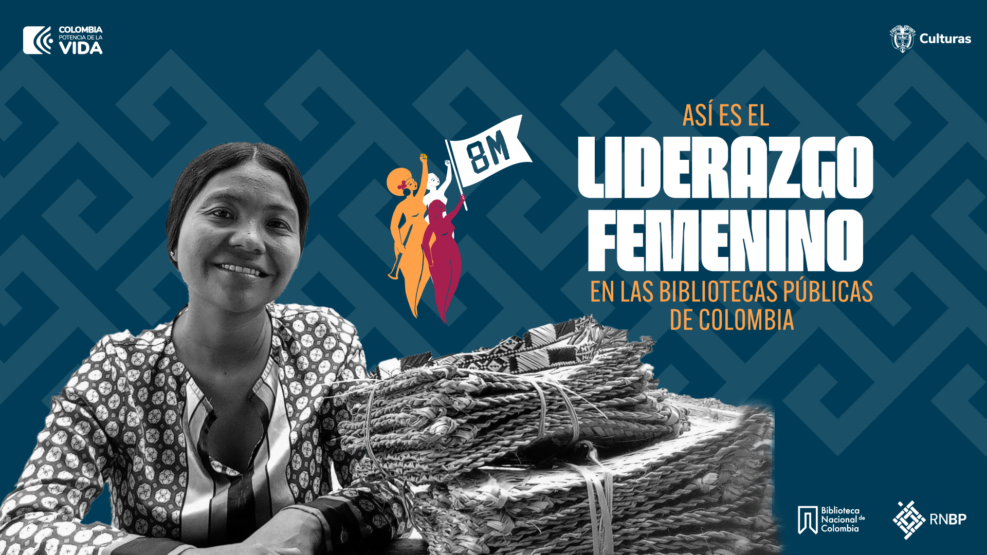 Noticias Así es el liderazgo femenino en las bibliotecas públicas de  Colombia