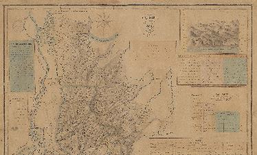 Mapa Corográfico de la Provincia de Soto. 1851